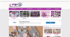 Desktop Screenshot of galeri.orgu.tv